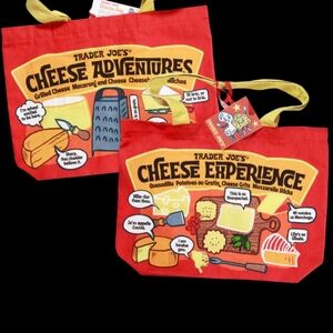 Trader Joe's Red Tote Bag